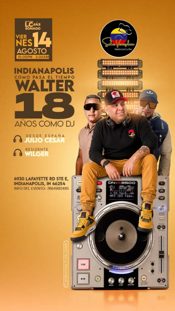 Publicidad-flyer-stories-para-eventos-18-aniversario-trayectoria-dj-walter-indianapolis