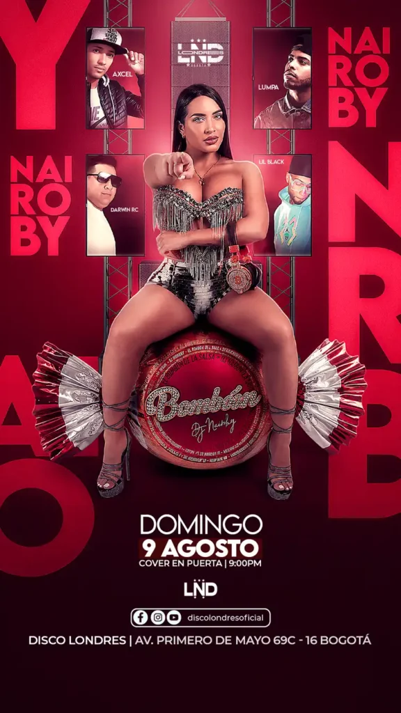 Publicidad-flyer-stories-para-eventos-nairiby-el-bombom-de-la-salsa-disco-londres-bogota