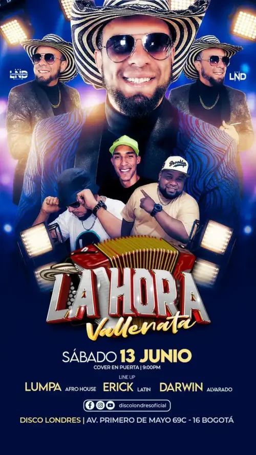 Publicidad-flyer-stories-para-eventos-la-hora-vallenata-disco-londres-bogotá